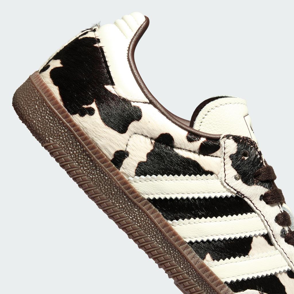 adidas Samba OG Cow Print Dark Brown White (Women's)
