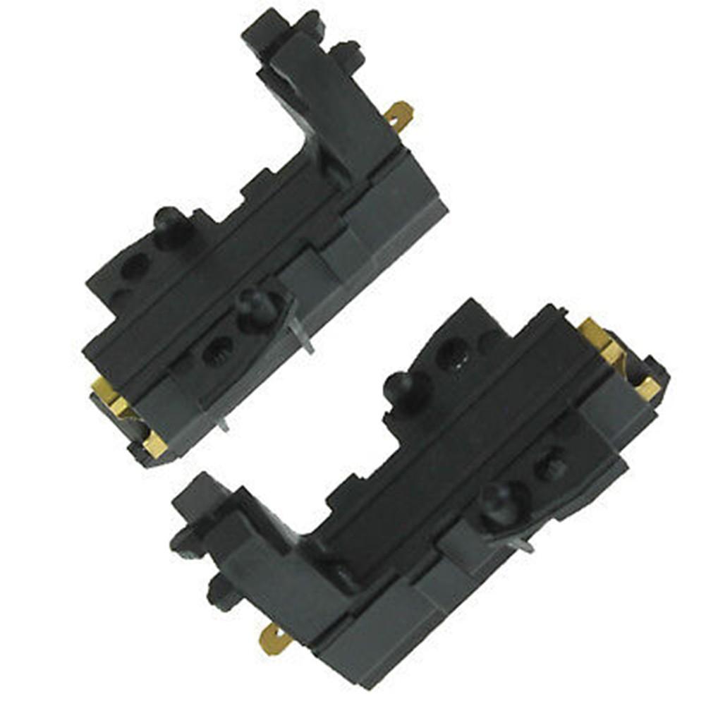 Motor Carbon Brushes Plastic Washing Machine Accessories Black