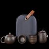 Qianxing Zisha Travel Tea Set
