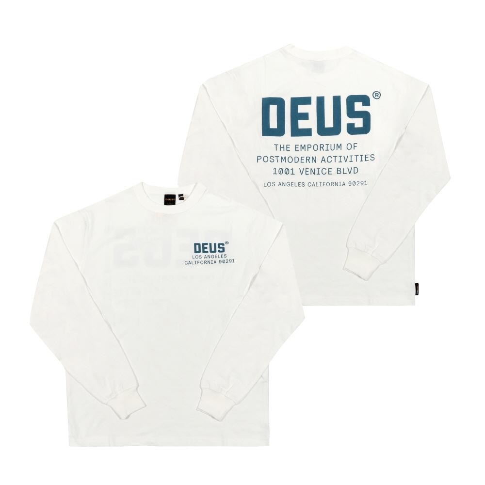 TrendMecca Watches DeuS Ex Machina JoneS Heren T-shirt met Lange Mouwen Dmp251984 Vwh DMP251984 VWH (M)