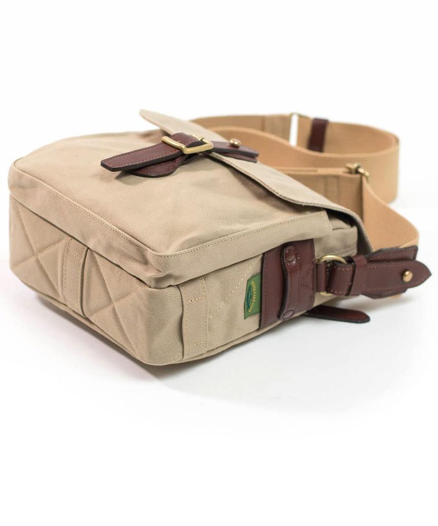 SILVER LAKE CLUB Shoulder Bag, 21cm (No. 9 Canvas), No. 130121 (Beige)