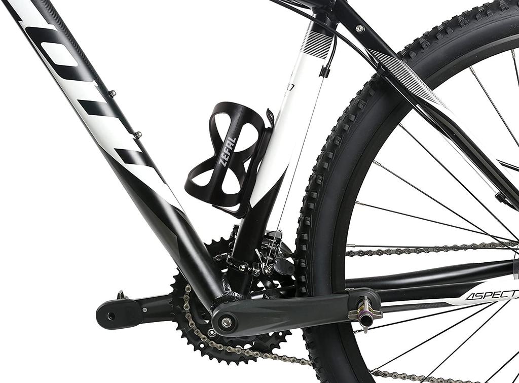 Zefal WIIZ Bicycle Bottle 1700 Cage, Resin, Reversible, Black,