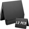 12Pcs Mini Chalkboards Rectangular Blackboard Double Sided Chalkboards Wedding Birthday Party Home Decor Sign Message Board