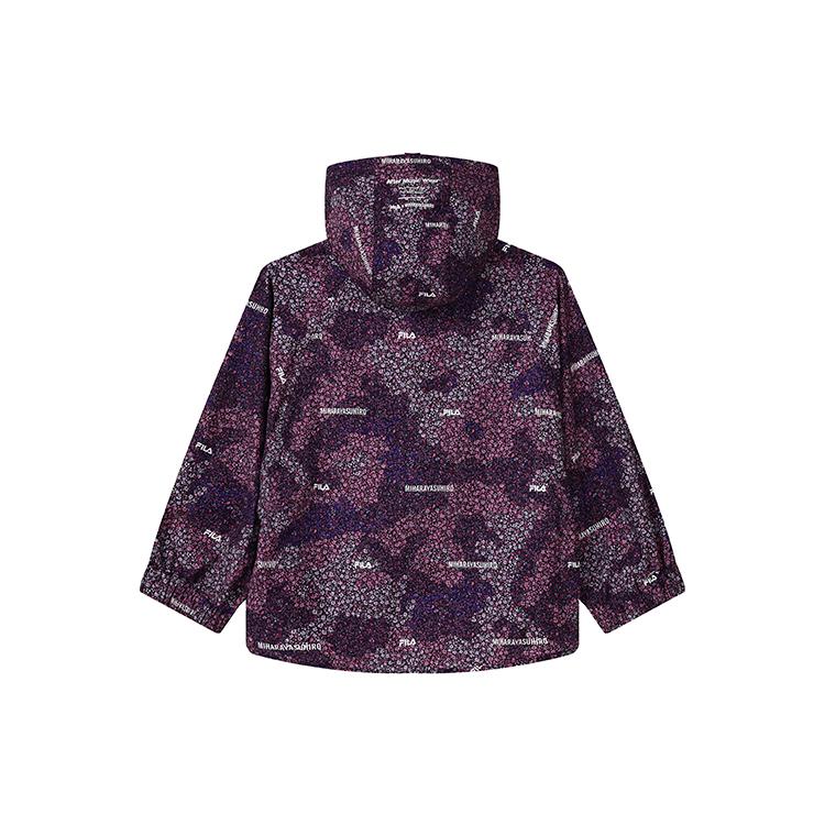 New FILA MIHARA YASUHIRO Collaboration Collection Jackets Women's Ebony Purple F11W133703F-PU