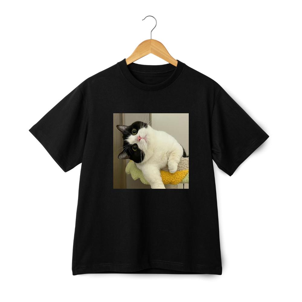 

Очаровательная серия «Кошка одевается и позирует» - Модная унисекс футболка уличная одежда XL