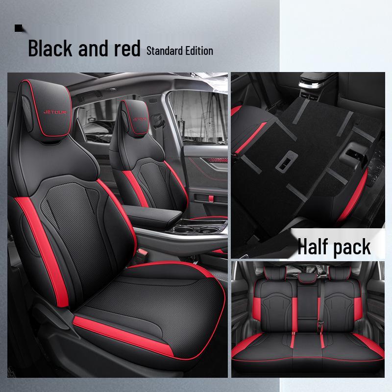 LTCS Jietu Dasheng Sporty Leather Car Seat Cushion - All Seasons Fit