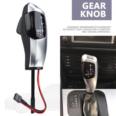 Modified LED Gear Shift Knob Shifter Lever for BMW E46 E60 E61 Car Auto LHD Automatic Gear Head