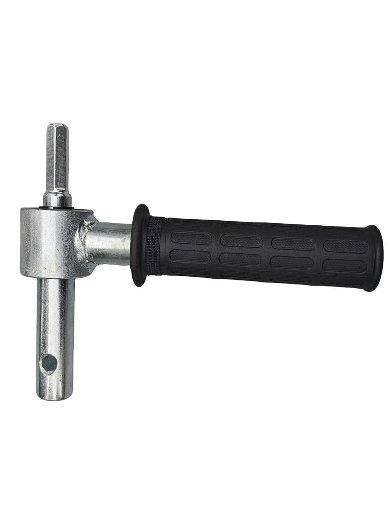 Electric Drill Adapter: Hammer & Impact Drill Converter with Bit Connector for Ice and Water Drills.
