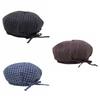 Korean Style Women Painter Hat Bow Women Octagonal Cap Sweet Plaid Beret Hat  Girl