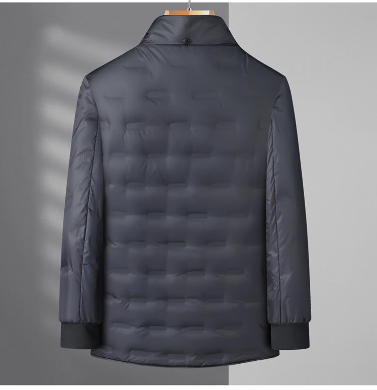 Men's 2025 Winter High-End Detachable Liner Goose Down Jacket
