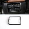 For Subaru Forester SK      Carbon Fiber Head Light Lamp Switch Button Panel Cover Trim Car Accessories
