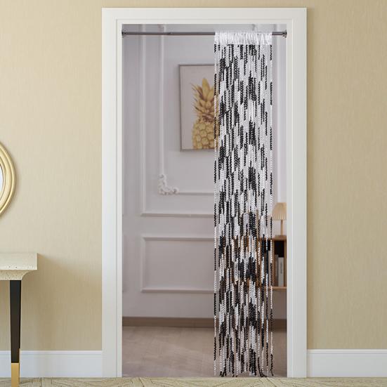 Spiral String Door Curtain Decorative Tassel Curtain Wall Panel Room Divider Fringe Screen Blind for Home Living Room Bedroom