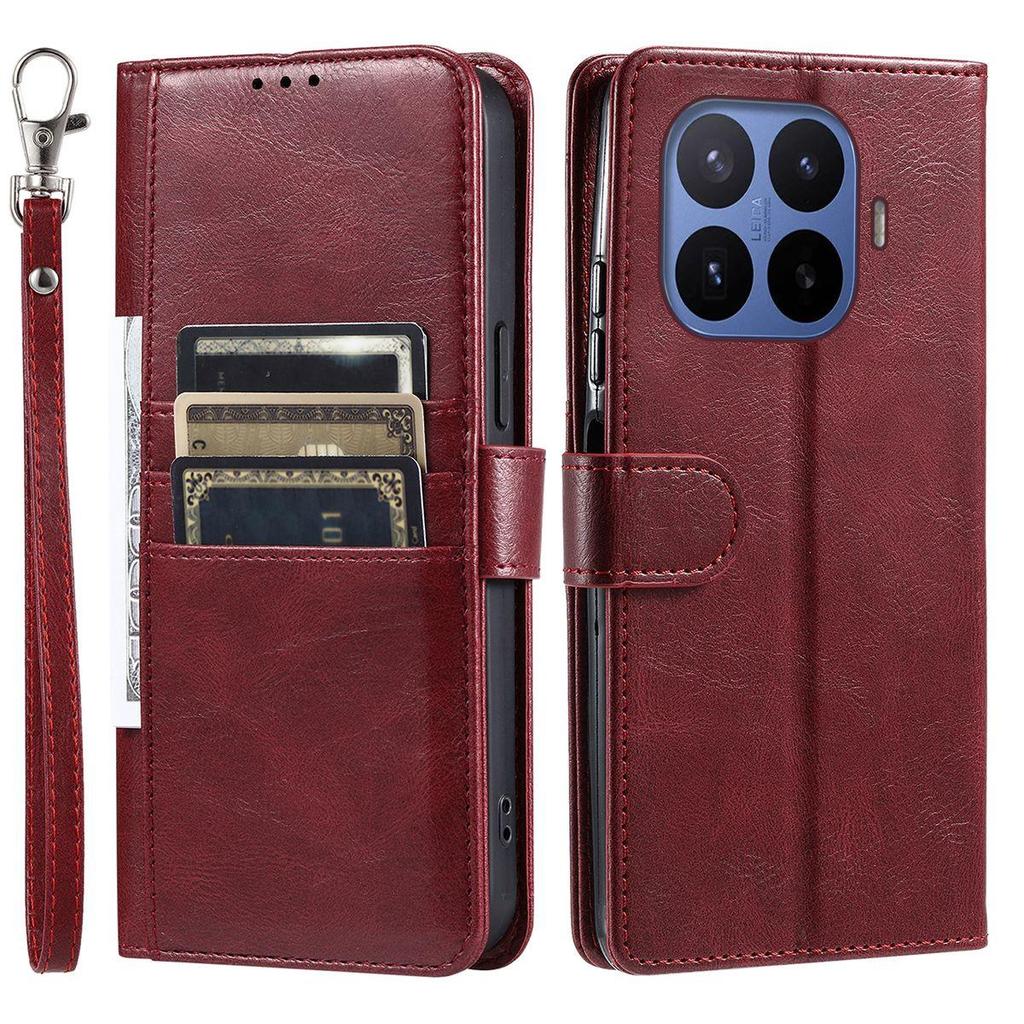 Cover for Xiaomi 17T Pro,17T Retro PU Leather Flip Wallet Phone Case Multi Card Slots