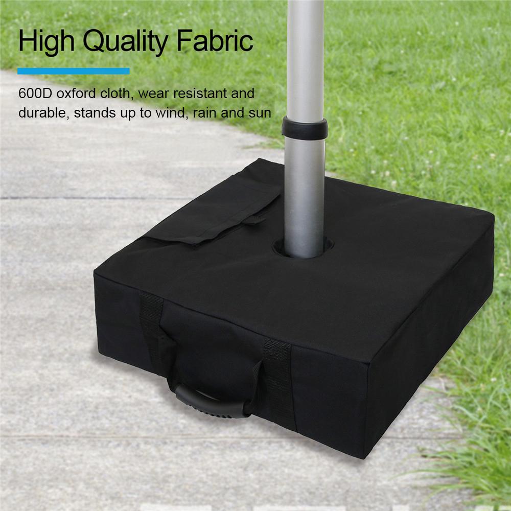 Cheap Sandbag for Umbrella Base Canopy Weight Bag 18 Square Sandbags with Handle for Outdoor