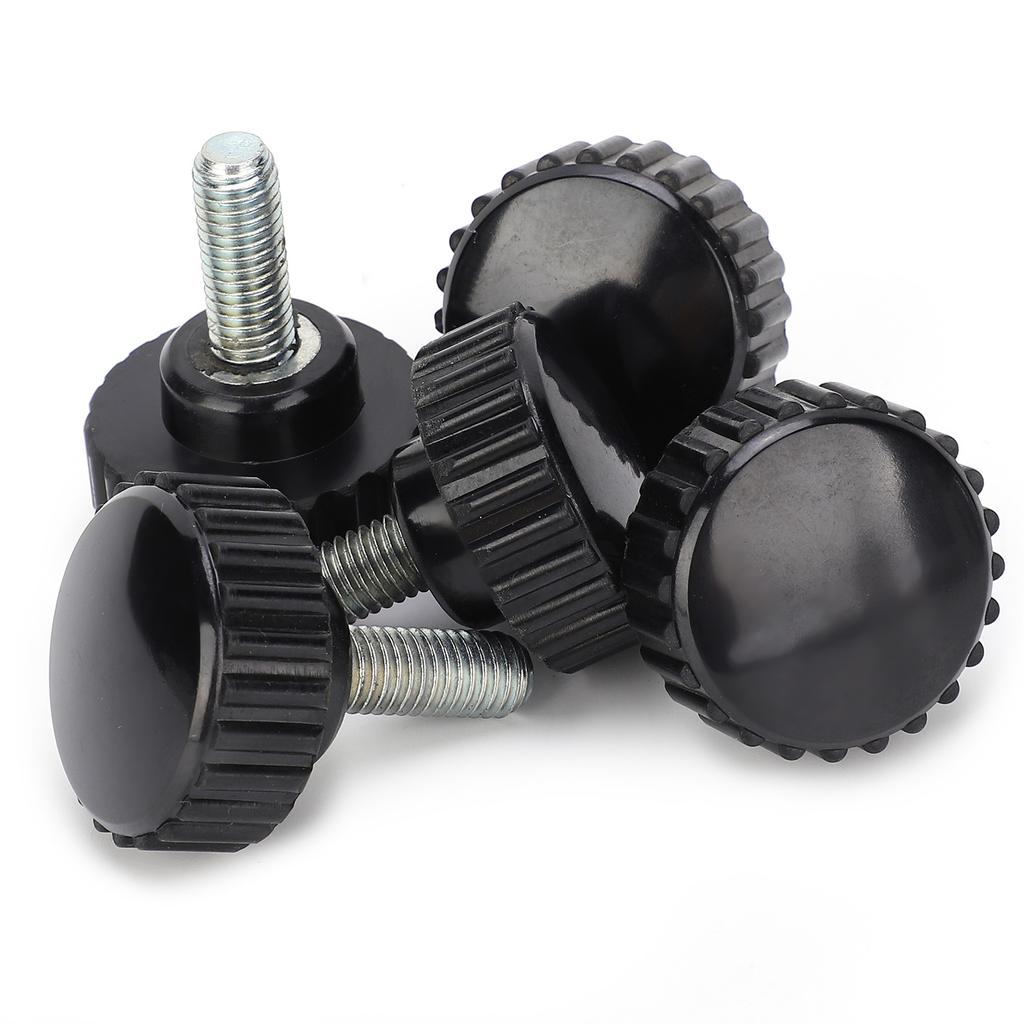 5Pcs Clamping Knob Screw Handgrips Male Thread Hand Tightening Fasteners M8x32x20