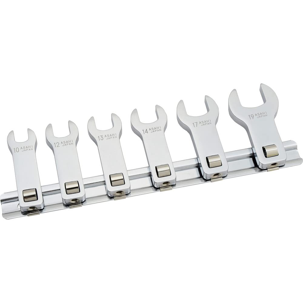 

ASH Long Clawfoot Wrench VCLS360 Set, 9.5mm (3/8 ) Drive,