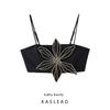 Kaslead New Arrival Women's Fashion Style Fashion Minimalist Beaded Flower Short Top 2855211