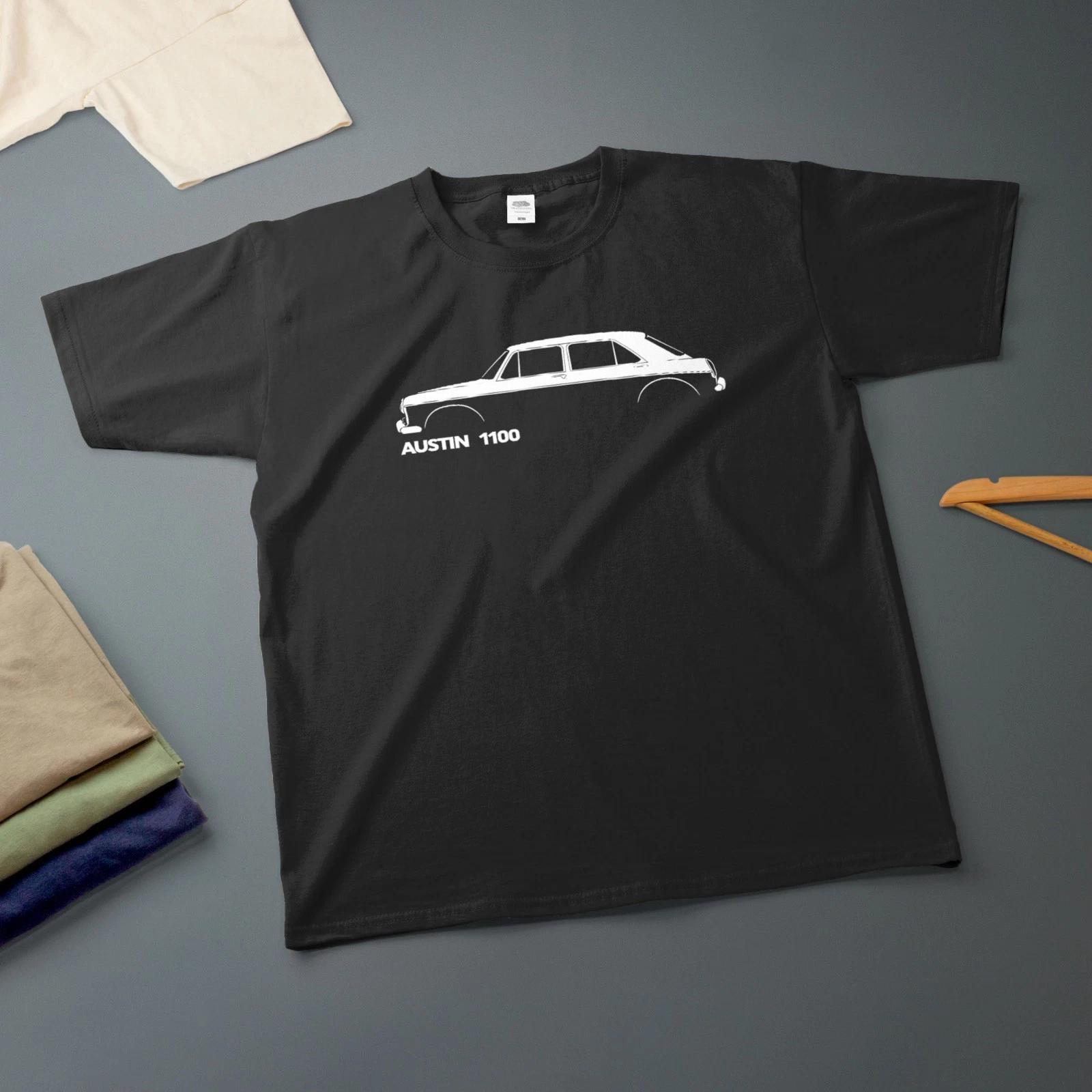 Austin 1100 T-Shirt Classic British Car Silhouette OFFICIAL LICENCED PRODUCT S