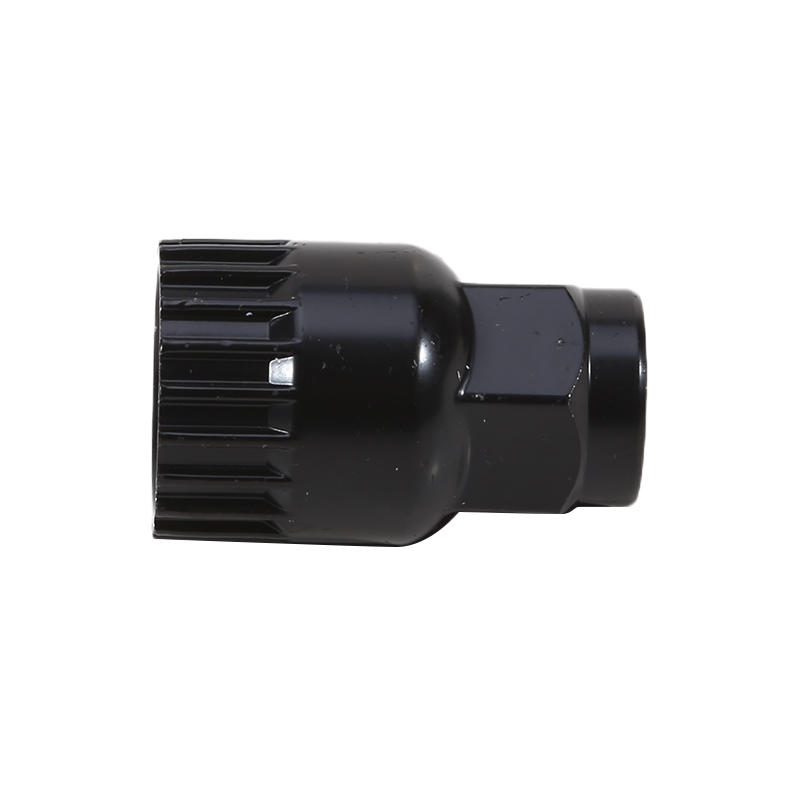 Black Mountain Bike Dismantling Axle Sleeve Square Hole Flower Key Axle Dismantling Installation Maintenance Tools