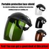 Casco per Saldatura Resistente al Calore Protezione Facciale Maschera per Saldatore Maschera Protettiva per Saldatura Saldatura Elettrica