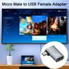 Micro USB Samec na USB Samice Adaptér OTG Konektor Plug And Play Bez Zpoždění Vysokorychlostní Přenos Micro USB Samec