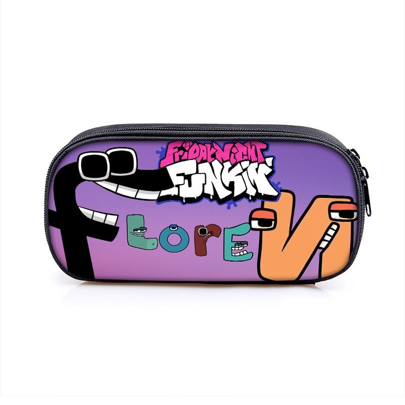 Alphabet Lore Pencil Case Large Capacity Pouch Bag For Students Gift