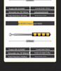 Hollow Drum Hammer Inspection Set for Thick Floor Tiles with Telescopic Rod