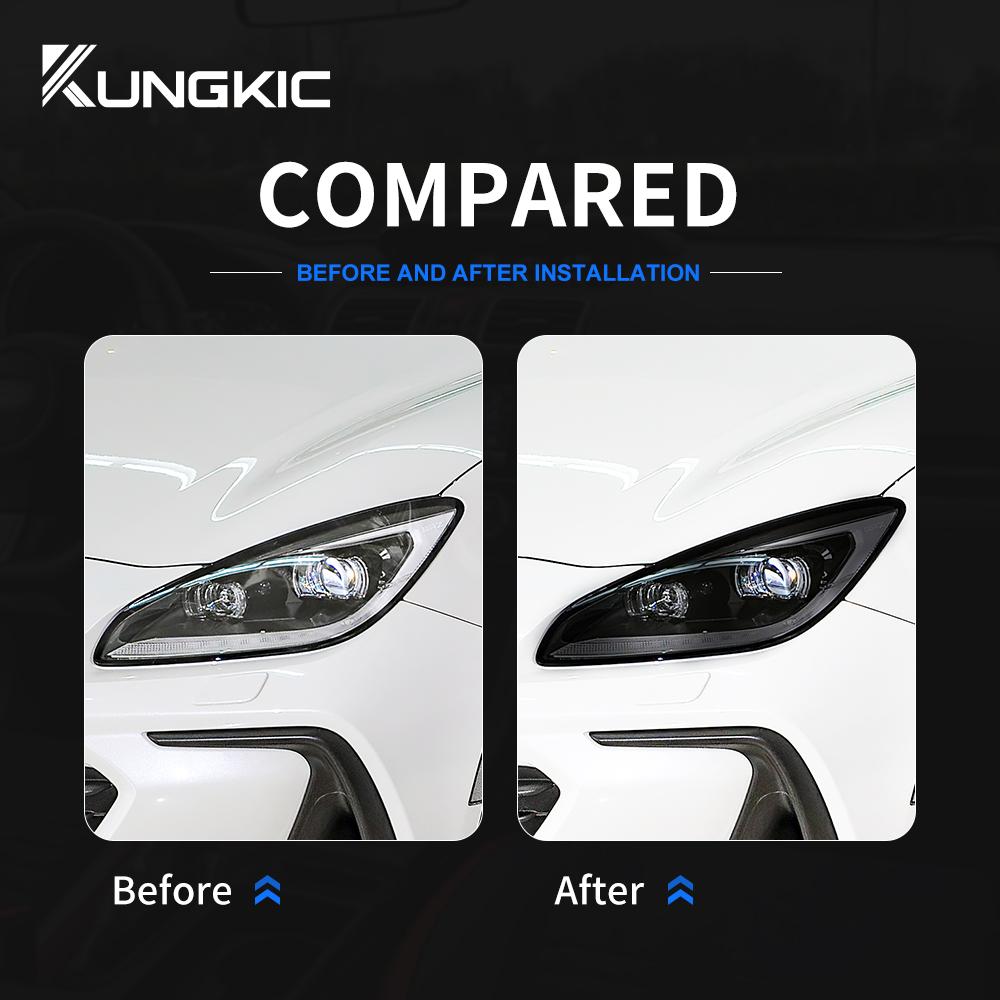 2 STÜCKE Für Subaru BRZ GR86 2025 2025 2025 2025 Autoscheinwerfer Schutzfolie Frontlicht TPU Aufkleber Transparentes Zubehör