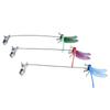 Dragonfly Clip Fake Dragonfly Pole Clips Natural Organic Concept 3D Dragonfly Garden Decor for Family Garden Potted