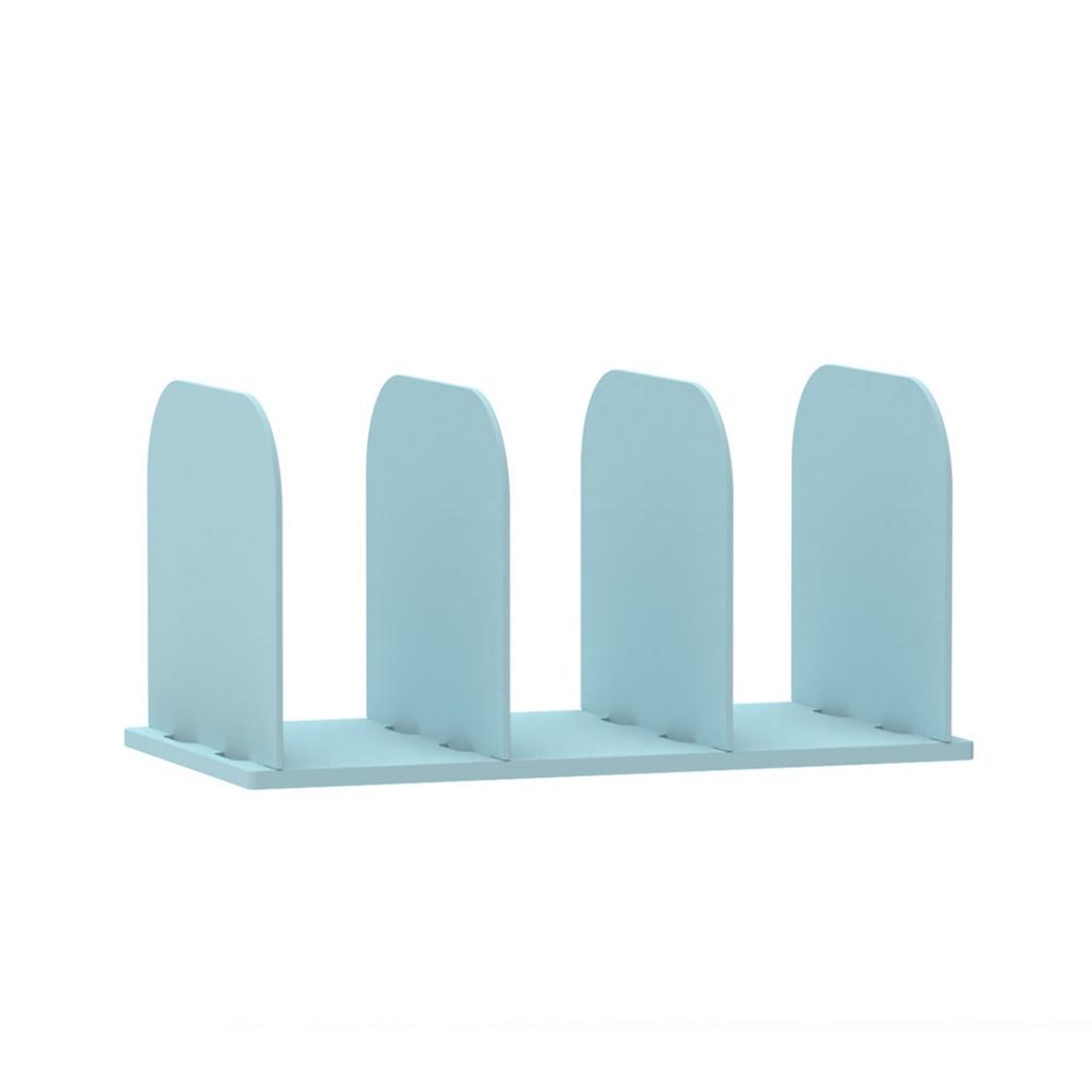 Insert type book stand book partition board rack book stopper holder bookshelf desktop stationeres organizer Magazines Stand