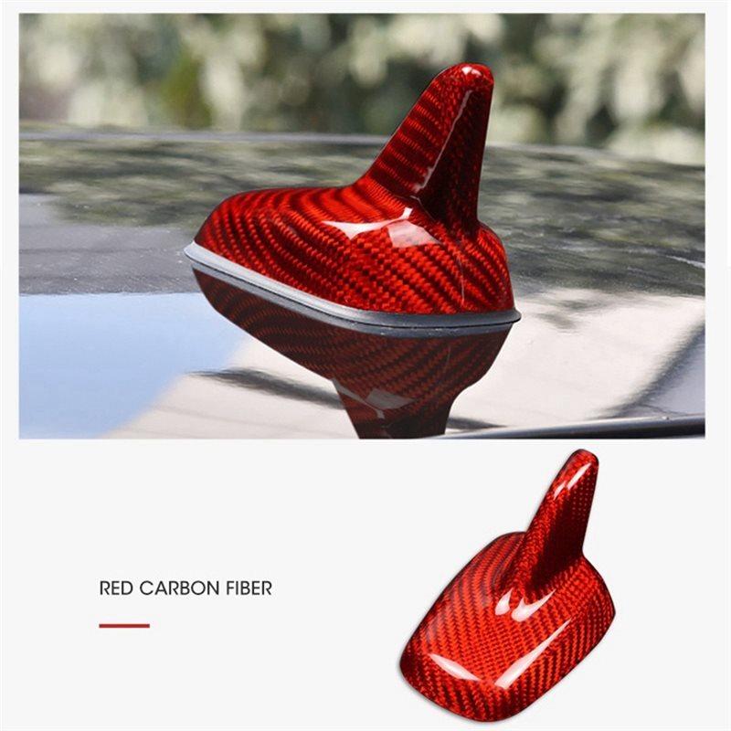 Durable-Car Real Hard Carbon Fiber Antenna Cover Shark Fin For Golf 7 Passat Sagitar Touran Tiguan Lavida