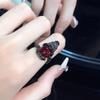 Super Fairy Exquisite Three-Dimensional Butterfly Ring Female Zircon Cold Wind Niche Design Sense Advanced Sense Open Ring