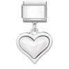 New Bow Crown Butterfly Heart Key Cherry Pendant Italian Charm Link Stainless Steel Fit 9MM Bracelet Women Men DIY Making Gifts