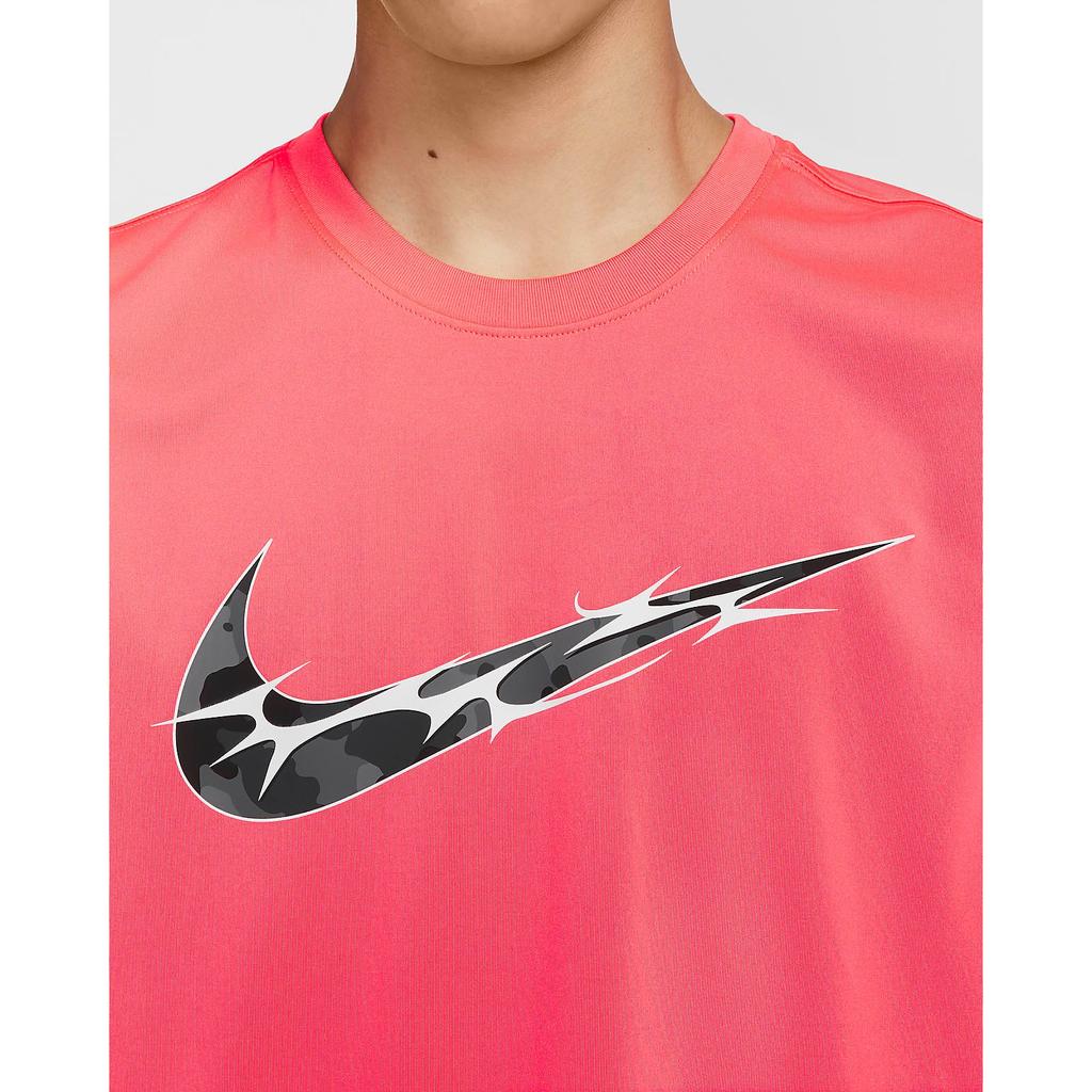 Nike Dri-Fit Printed Logo Quick-Dry Basketball Sleeveless T-Shirt Men Tops Punch-Red HM4463-605