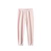 Anta Comfortable Versatile Breathable Knitted Sports Pants Women Bottoms Winter-Pink 962517307N-4