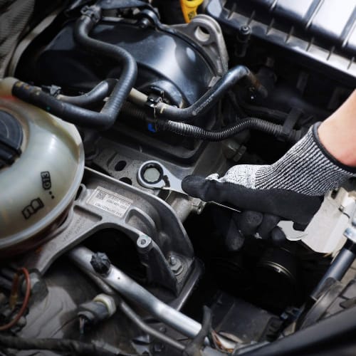 DURATECH Combination Wrench Set, Ratchet Wrench, Dual-Purpose Head Wrench Set, Gear Wrench, Switchable Direction, Mirror Finish, 8-19mm, 9-Piece Set,