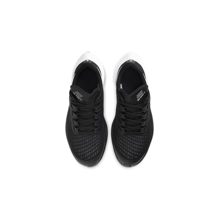 New Nike Air Zoom Pegasus 37 Black White GS CJ2099-002