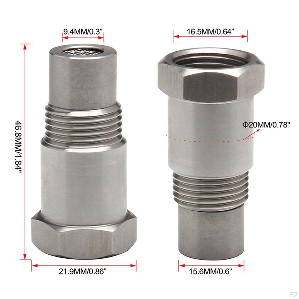 Fixed Sensing Adapter Thread Size M18x1.5mm Part Extension Pipe Fitting
