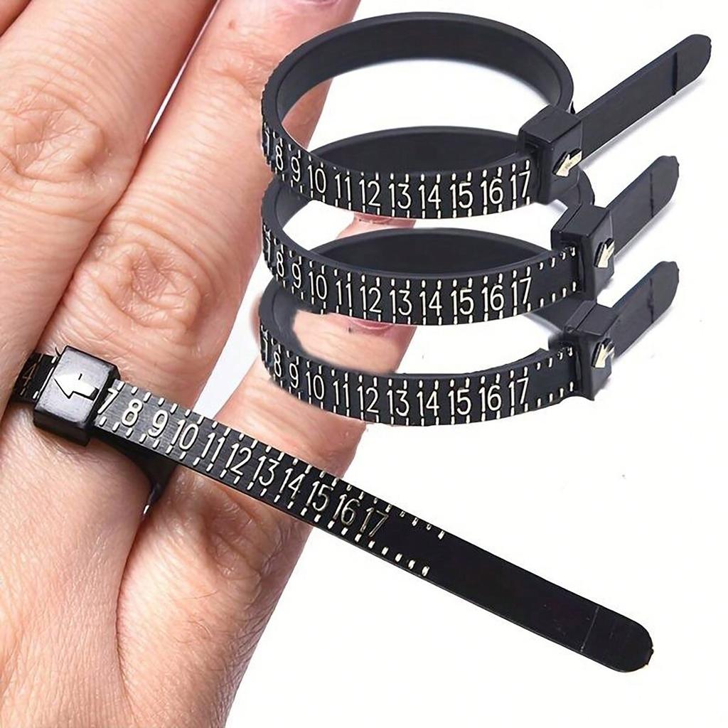 1pc US UK HK EU Ring Size Measuring Instrument Ring Size Measuring Instrument Male and Female Finger Size, Ring Measuring Tool