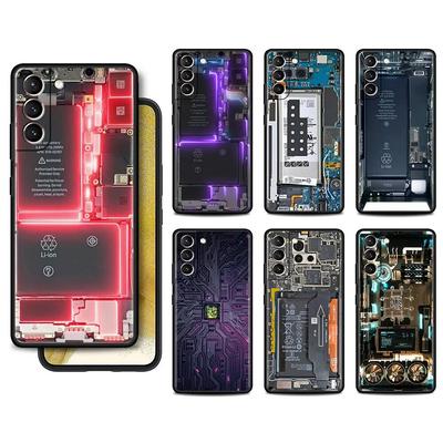 Custodia per circuito della scheda madre per Samsung Galaxy S22 S23 S20 S21 FE S10 Plus S9 Nota 20 Ultra 10 Plus Custodia morbida per telefono