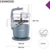 Кухонный комбайн Kenwood FDP22.130GY Multipro Go Compact (0W22010102)