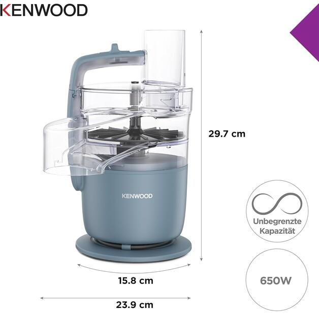 Кухонный комбайн Kenwood FDP22.130GY Multipro Go Compact (0W22010102)