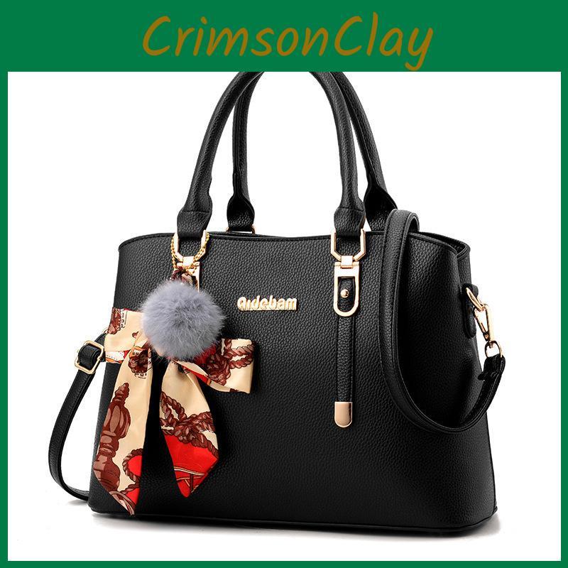 Stylish Oversized Tote Bag For Women In Burgundy Black Deep Purple Royal Blue Gray Blush