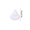 2 Pieces of Black and White Triangular Powder Puff, Super Soft Makeup Sponge Powder Puff, Specially Designed for Daily Touch-up