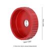 High Carbon Steel Wood Carving Disc 5/8" Arbor Silver Wood Carving Wheel Red Quick Rough Cutting Grinding Wheel Woodworking