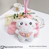 Cartoon Animal Plush Keychain and Bag Pendant Accessory