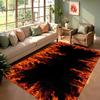 Cool Flames Carpets Kid's Play Mat Living Room Bedroom Floor Mat Easy To Clean Carpet Home Decor Gift Soft Non-Slip Sofa Rugs
