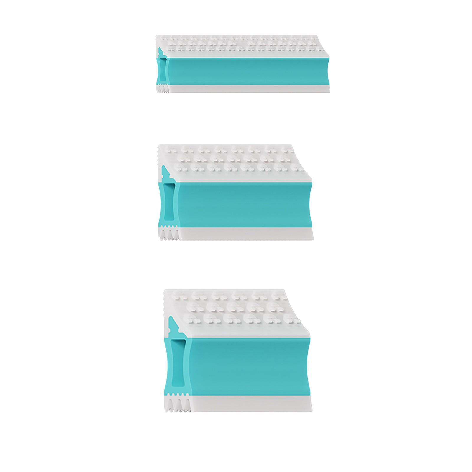 

Товары для животных Двусторонняя бритва Бытовая ручная щетка для удаления шерсти Анти-одежды Бритва для чистки шерсти домашних животных S синий