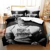 Fashion Zayn Malik Pattern Bedding 3 Piece Set Comfort Quilt Cover Two Pillowcases Household Bed Supplies