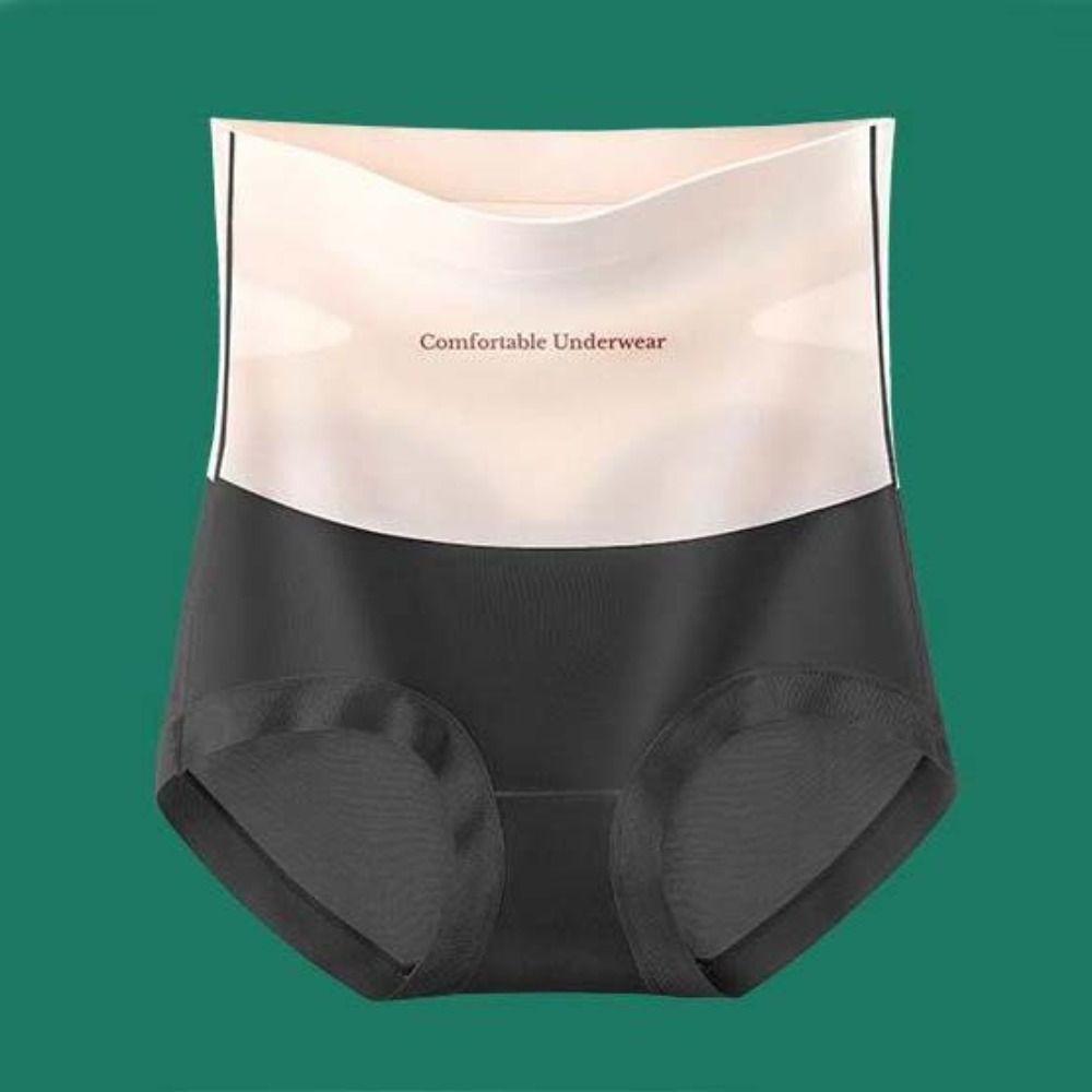 High Elastic Tummy Control Underwear High Waist Women Briefs Fashion Slimming Shapewear  Women